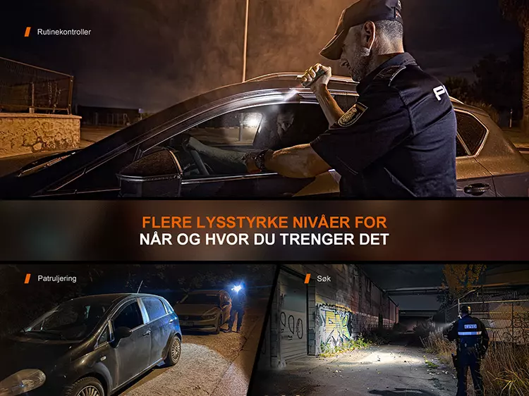 Fenix K05R Lykt TAC - 1000 lumen