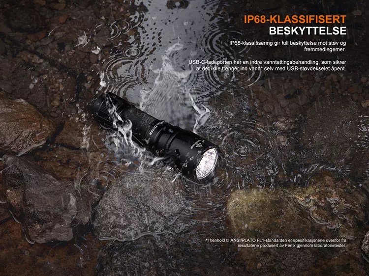 Fenix K05R Lykt TAC - 1000 lumen