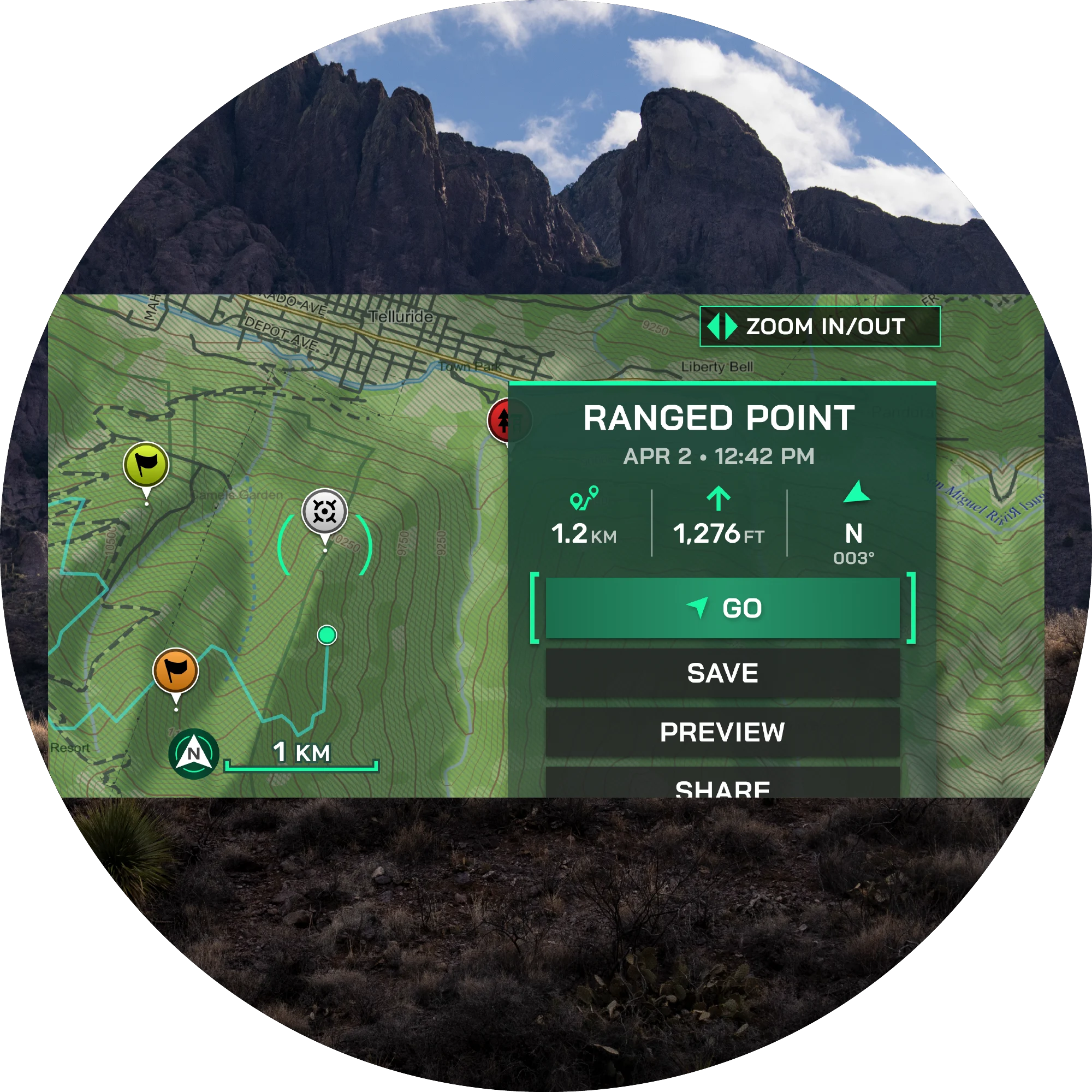 AVANSERTE VEIPUNKTER