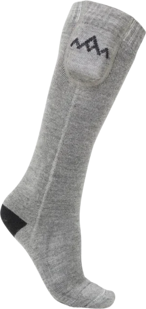 HeatX Heated Everyday Sokker Grå V2 - m/innebygget batteri